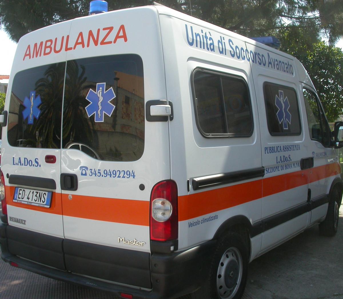 dec. ambulanza vinili rifrangenti